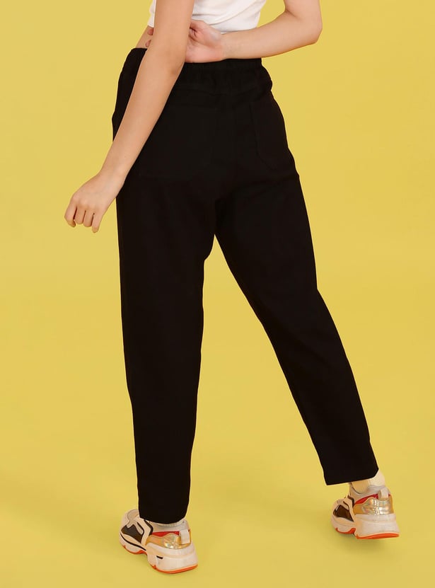 FLYING MACHINE Women Solid Jogger Jeans