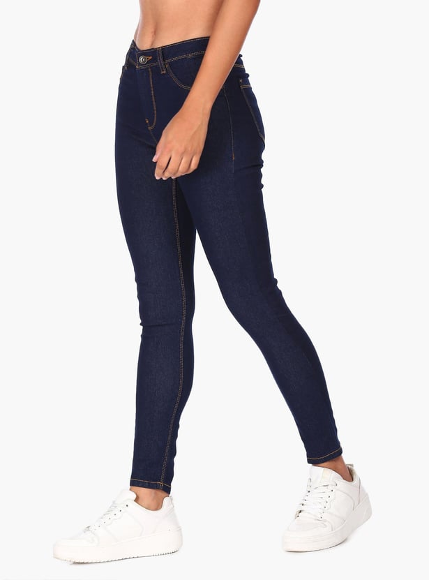 FLYING MACHINE Women Rinsed Slim Fit Jeans