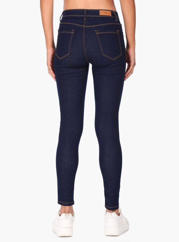 FLYING MACHINE Women Rinsed Slim Fit Jeans