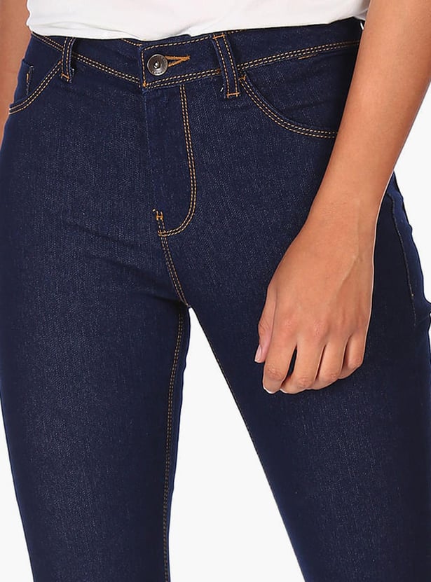 FLYING MACHINE Women Rinsed Slim Fit Jeans