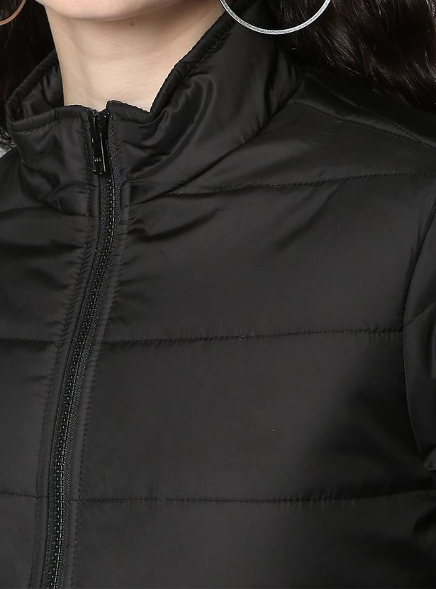 FLYING MACHINE Women Quilted Puffer Jacket