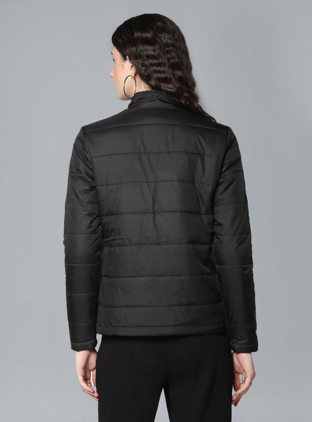 FLYING MACHINE Women Quilted Puffer Jacket