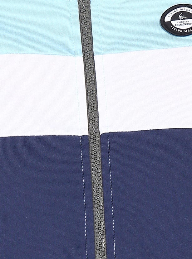 FLYING MACHINE Women Colourblocked Sweatshirt