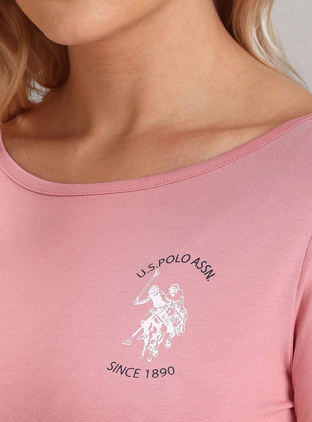 U.S. POLO ASSN. Women Solid T-shirt