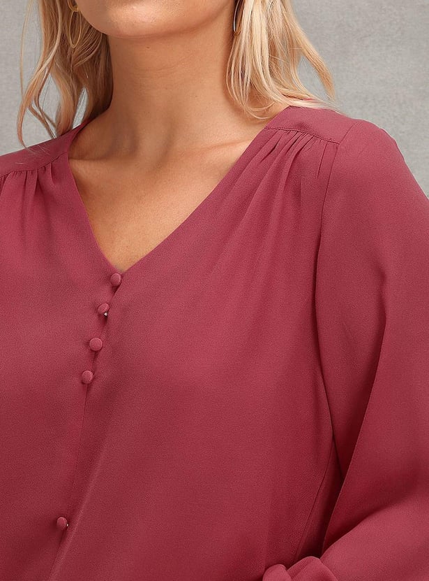 U.S. POLO ASSN. Women Solid Casual Top