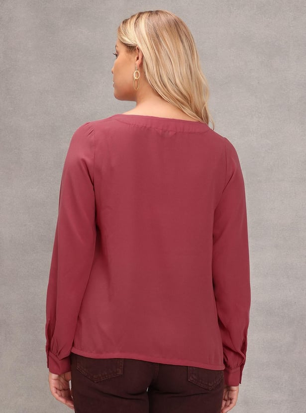 U.S. POLO ASSN. Women Solid Casual Top