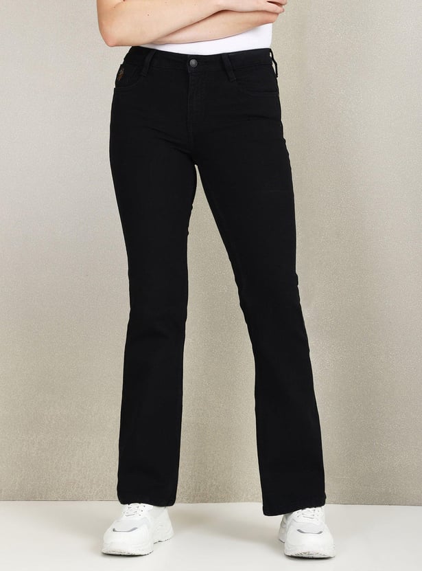 U.S. POLO. ASSN. Solid Bootcut Jeans