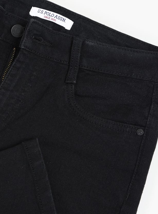 U.S. POLO. ASSN. Solid Bootcut Jeans