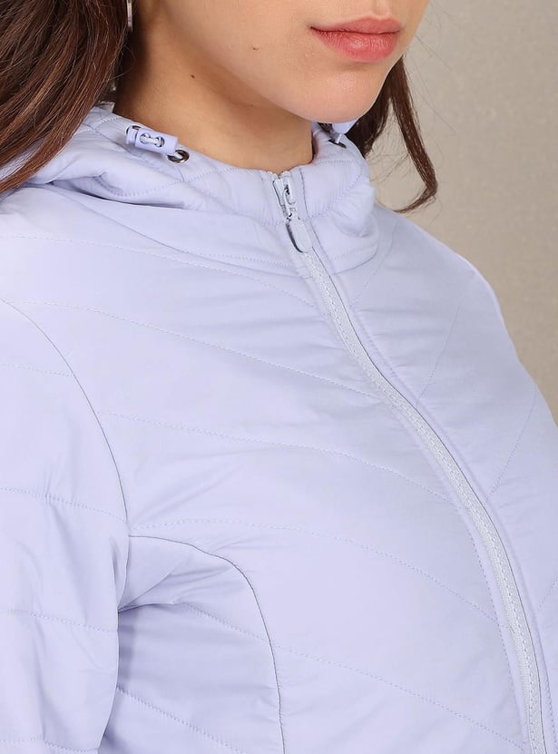 U.S. POLO ASSN. Women Quilted Hooded Padded Jacket
