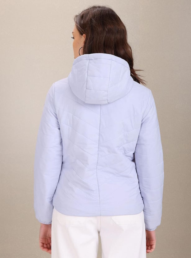 U.S. POLO ASSN. Women Quilted Hooded Padded Jacket