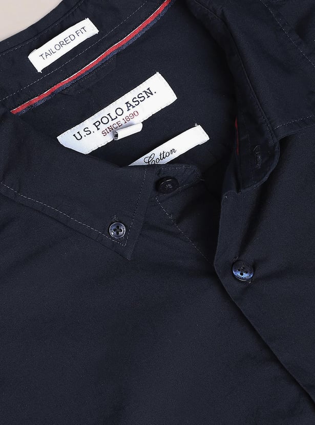 U.S. POLO ASSN. Men Striped Slim Fit Casual Shirt