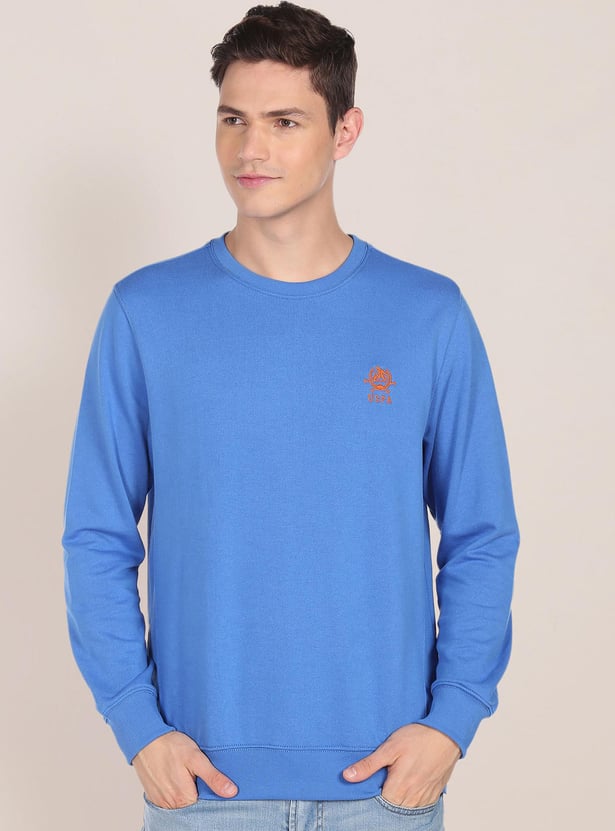 U.S. POLO ASSN. Men Solid Sweatshirt