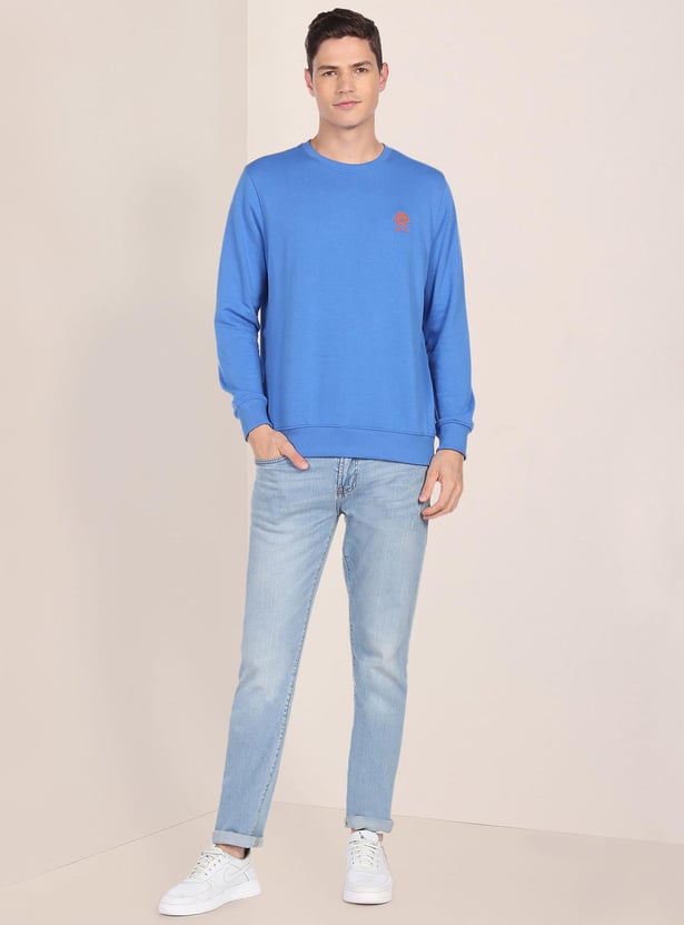 U.S. POLO ASSN. Men Solid Sweatshirt