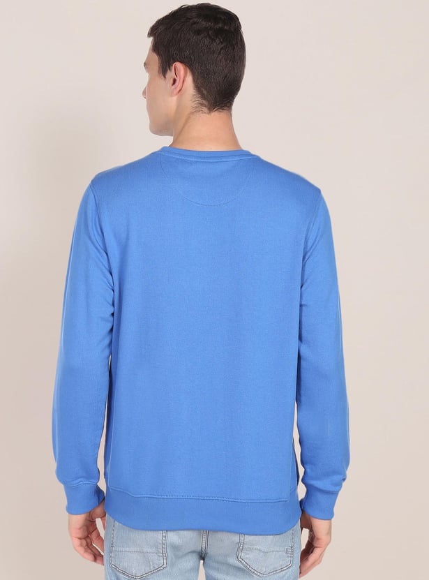 U.S. POLO ASSN. Men Solid Sweatshirt