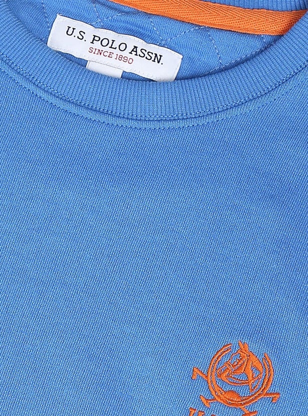 U.S. POLO ASSN. Men Solid Sweatshirt