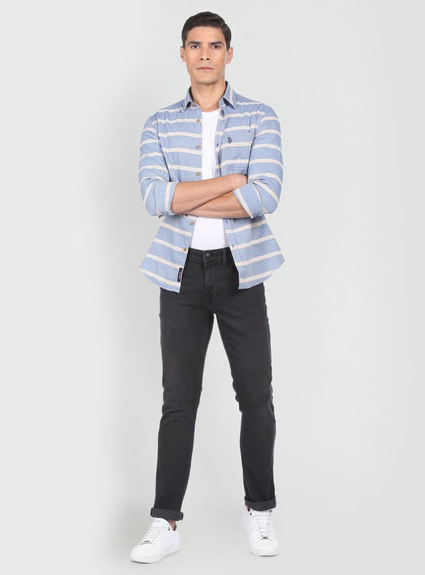 U.S. POLO ASSN. Men Rinsed Regallo Jeans (Skinny Fit)