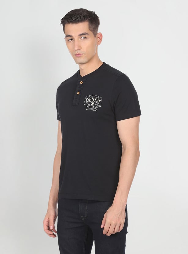 U.S. POLO ASSN. Men Back Printed Regular Fit T-shirt