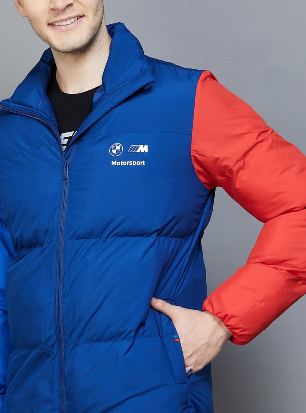 Buy PUMA Men BMW Motorsport Colourblocked Bomber Jacket from PUMA at ...