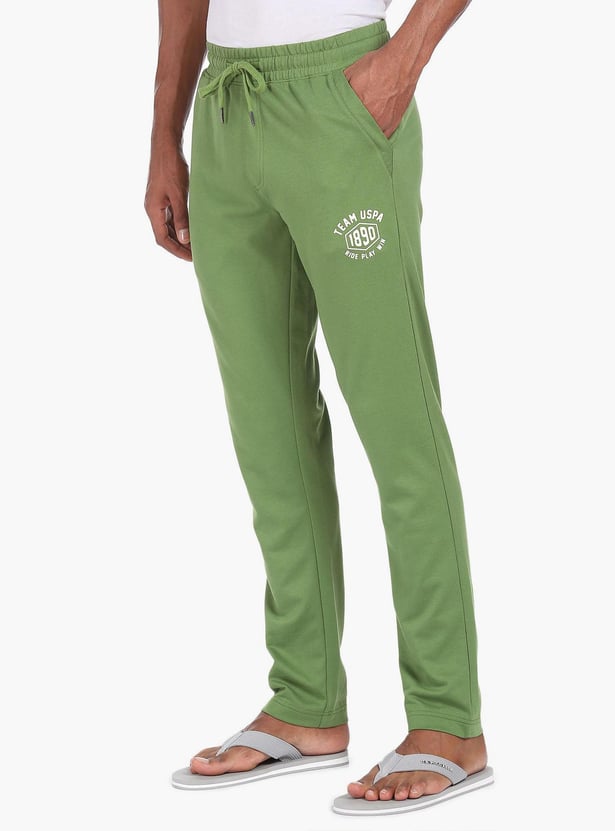 U.S. POLO ASSN. Men Solid Lounge Track Pants