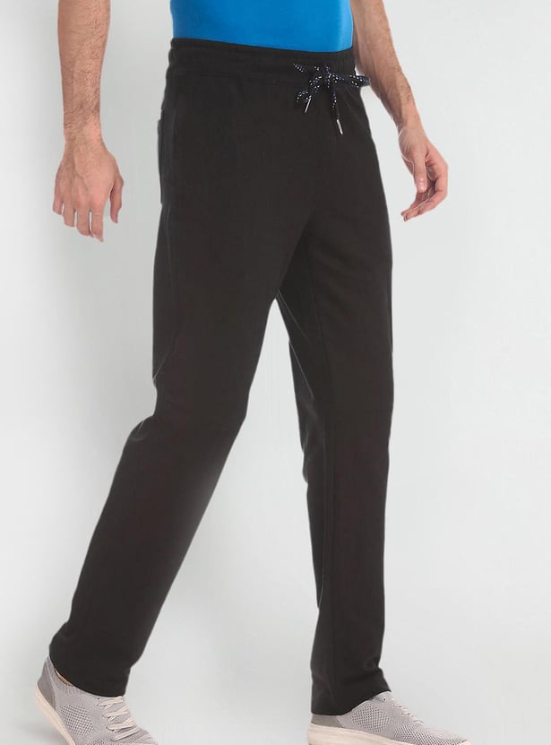 U.S. POLO ASSN. Men Solid Comfort Fit Track Pants