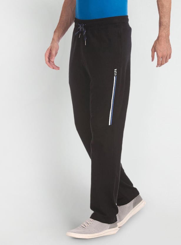 U.S. POLO ASSN. Men Solid Comfort Fit Track Pants