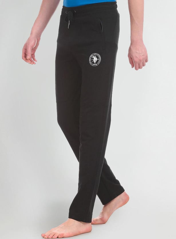 U.S. POLO ASSN. Men Solid Tri-Blend Track Pants
