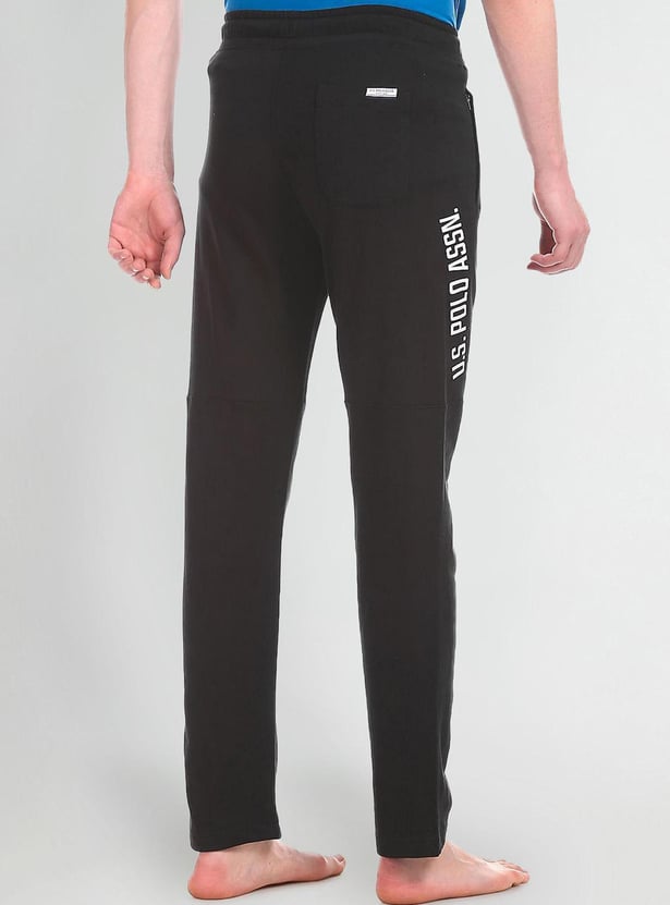 U.S. POLO ASSN. Men Solid Tri-Blend Track Pants