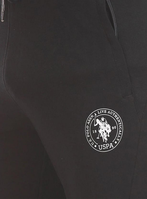 U.S. POLO ASSN. Men Solid Tri-Blend Track Pants