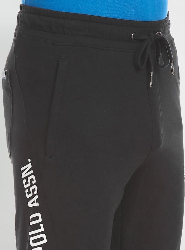 U.S. POLO ASSN. Men Solid Tri-Blend Track Pants