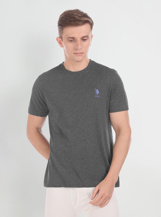 U.S. POLO ASSN. Men Solid Lounge T-shirt