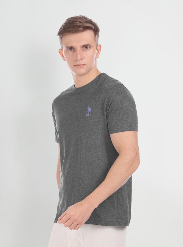 U.S. POLO ASSN. Men Solid Lounge T-shirt