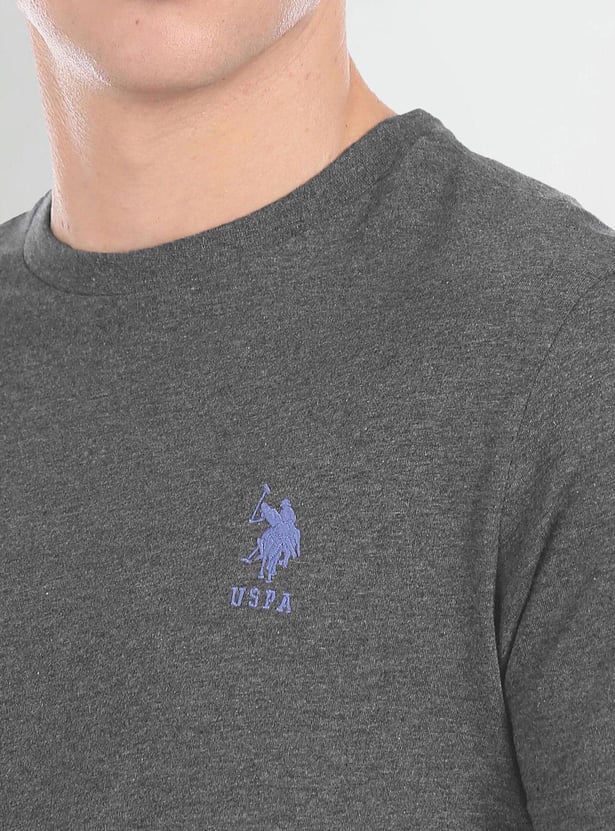 U.S. POLO ASSN. Men Solid Lounge T-shirt