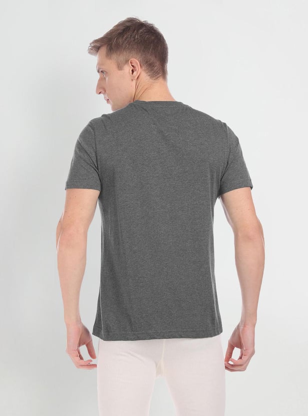 U.S. POLO ASSN. Men Solid Lounge T-shirt