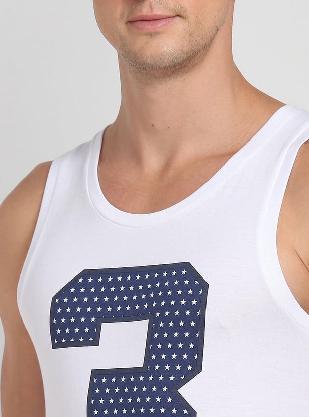 U.S. POLO ASSN. Men Printed Comfort Fit Vest