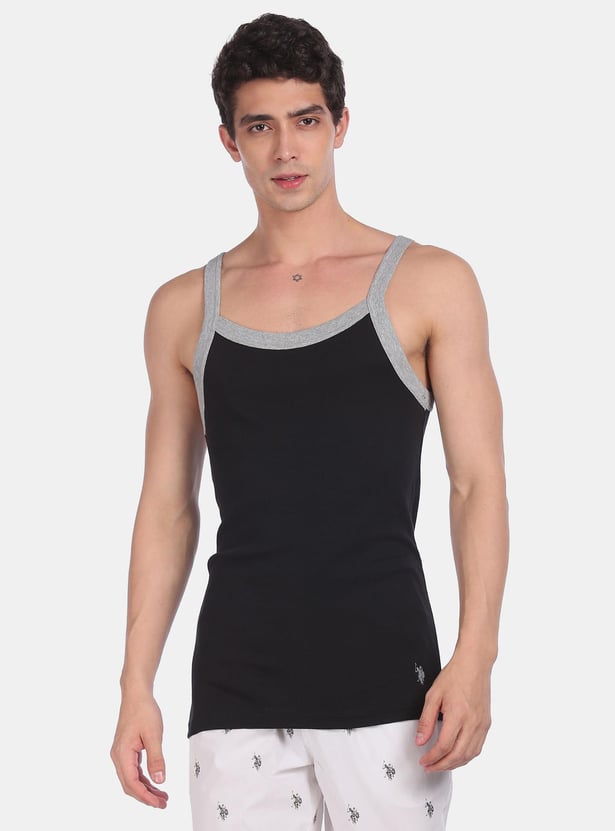 U.S. POLO ASSN. Men Solid Vest