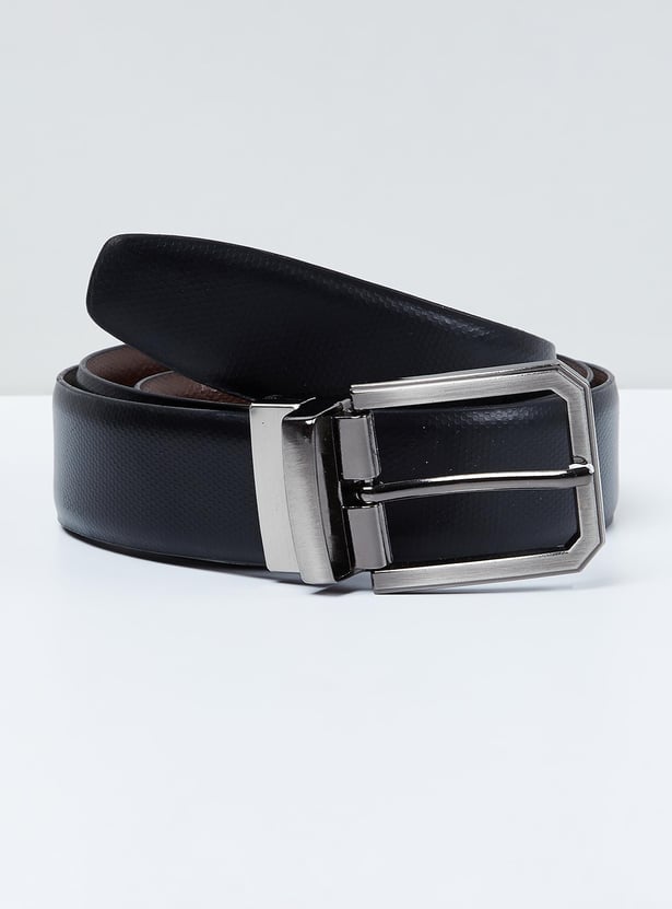 MAX Textured Belt with Buckle Closure