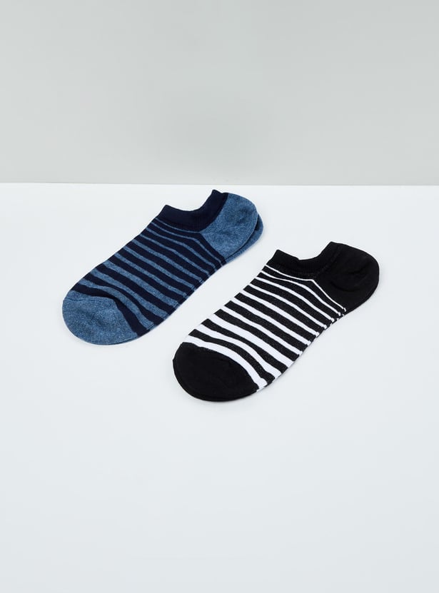 MAX Men Striped Socks- Pack of 2