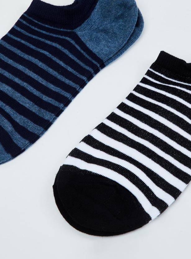 MAX Men Striped Socks- Pack of 2