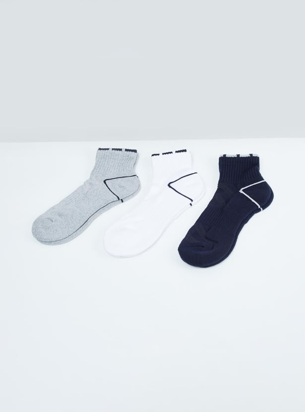 MAX Men Solid Socks - Pack of 3