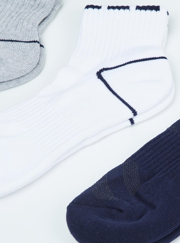 MAX Men Solid Socks - Pack of 3