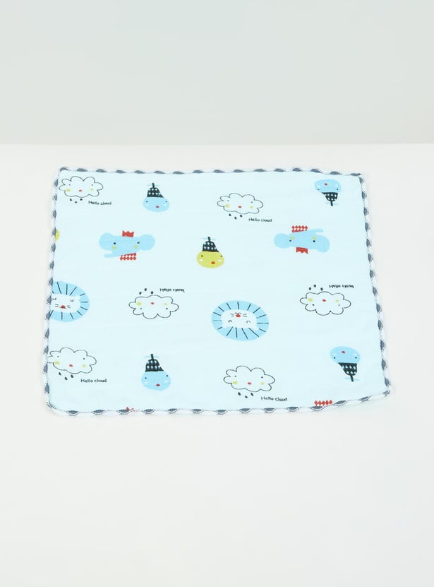 Boys Printed Handkerchief - Pack of 4