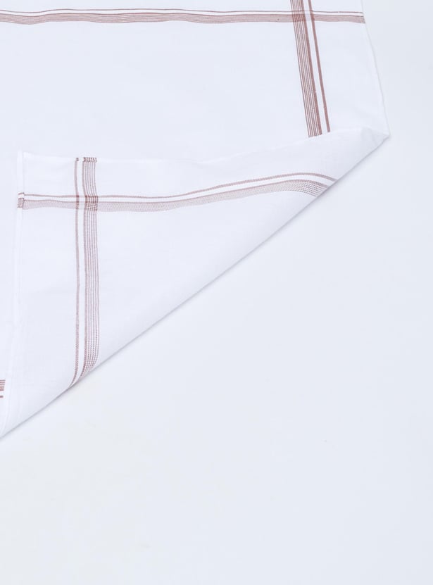 Men Solid Handkerchief- Pack of 3