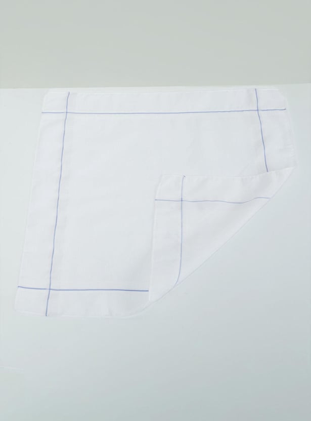 Men Striped Handkerchief- Pack of 5 Pcs.