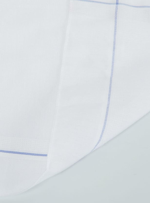 Men Striped Handkerchief- Pack of 5 Pcs.