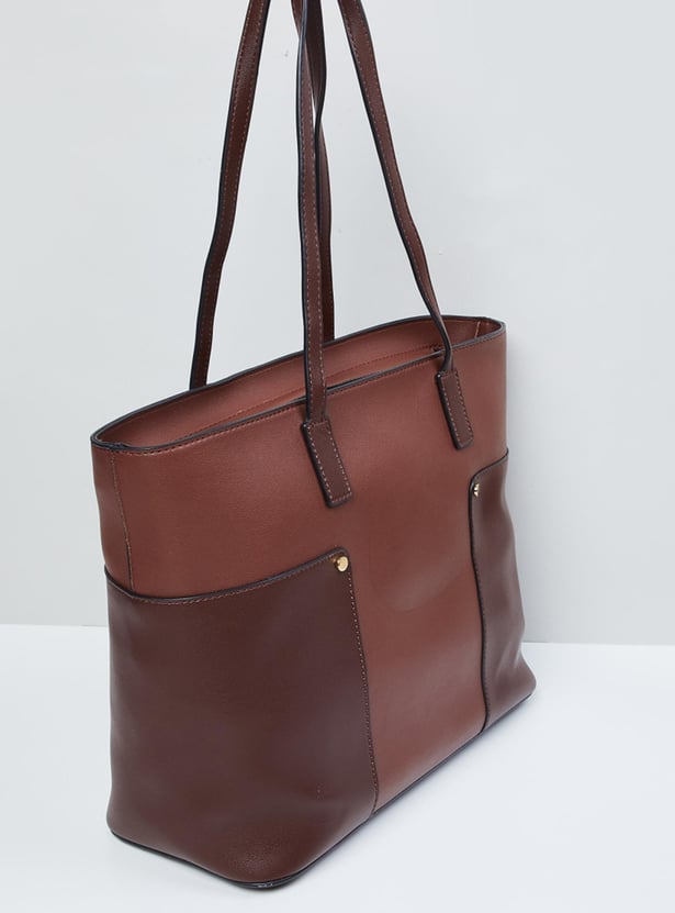 MAX Women Solid Handheld Bag