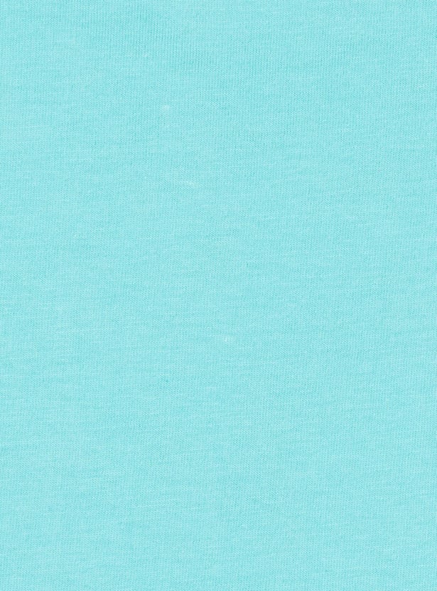 Girls Printed Round Neck T-shirt - Pack of 5