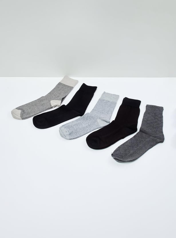 MAX Men Patterned Socks - Set of 5