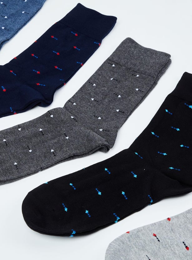 MAX Men Patterned Socks - Set of 5