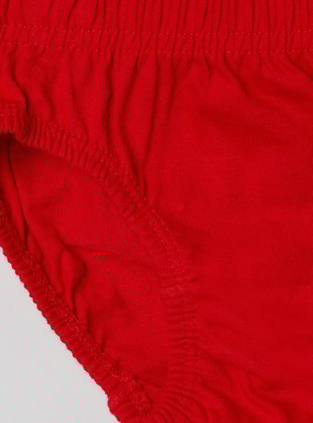 Boys Solid Briefs- Pack of 3