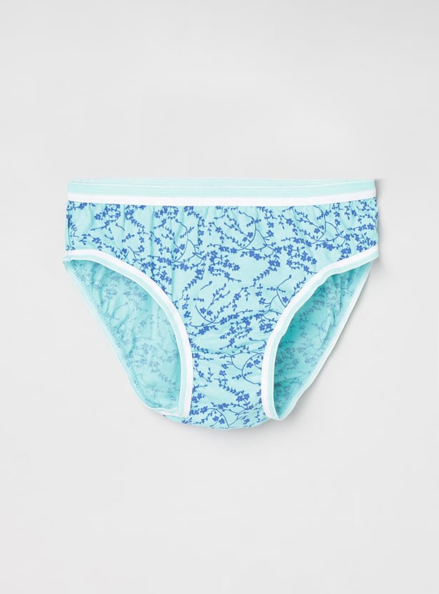 Girls Printed Brief - Pack of 3